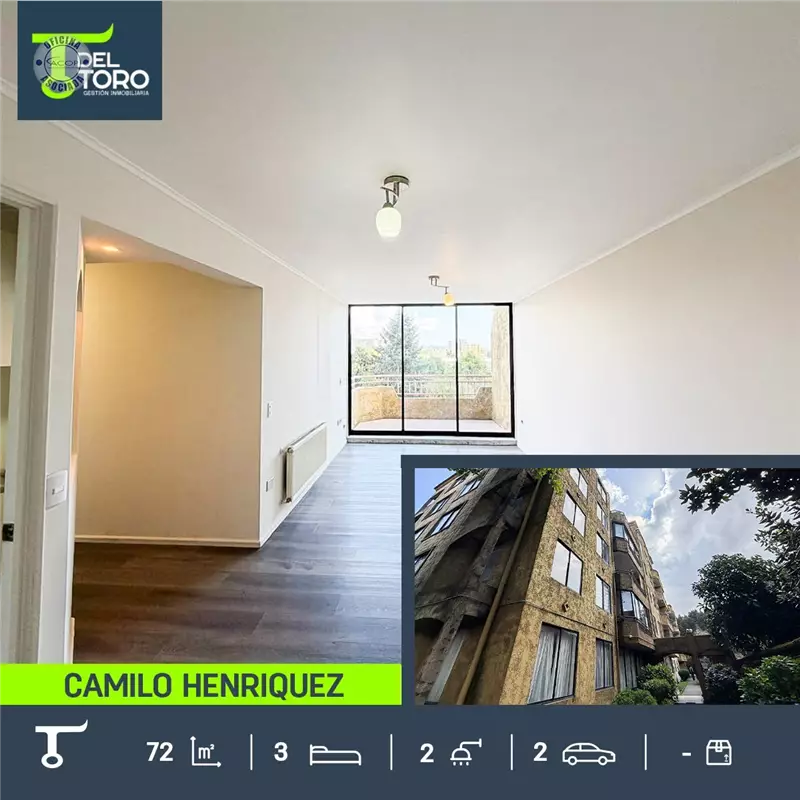 Departamento en venta de 3 dorm. en Concepción